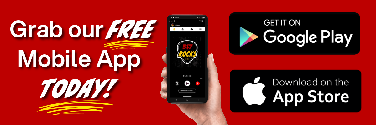 Grab our free 517Rocks mobile app — available on Google Play and the App Store