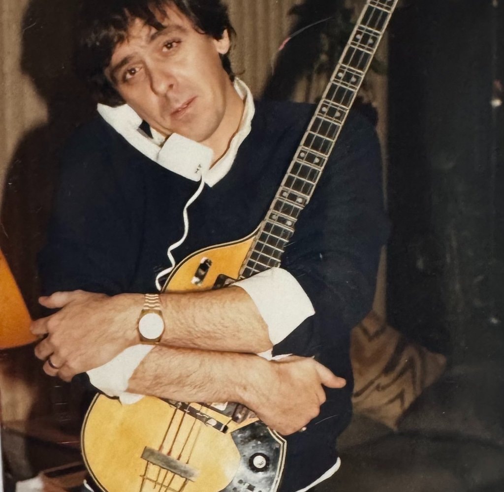 Charlie Kendall with guitar